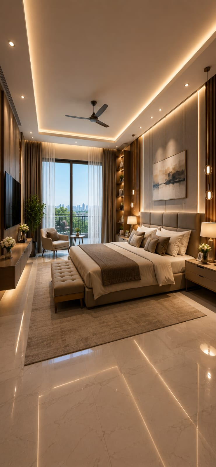 RPS Affordable Bahadurgarh 3 BHK Living Room Design